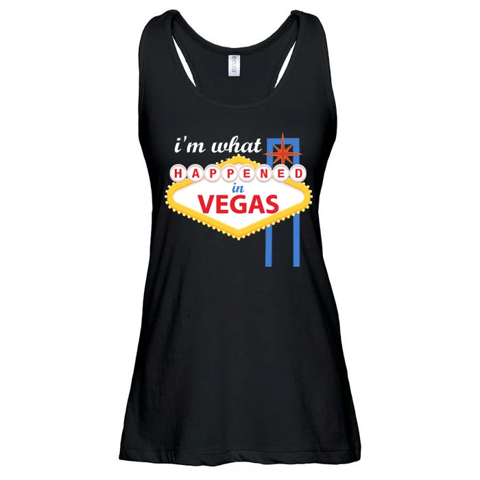 I'm what Happened in Vegas Ladies Essential Flowy Tank