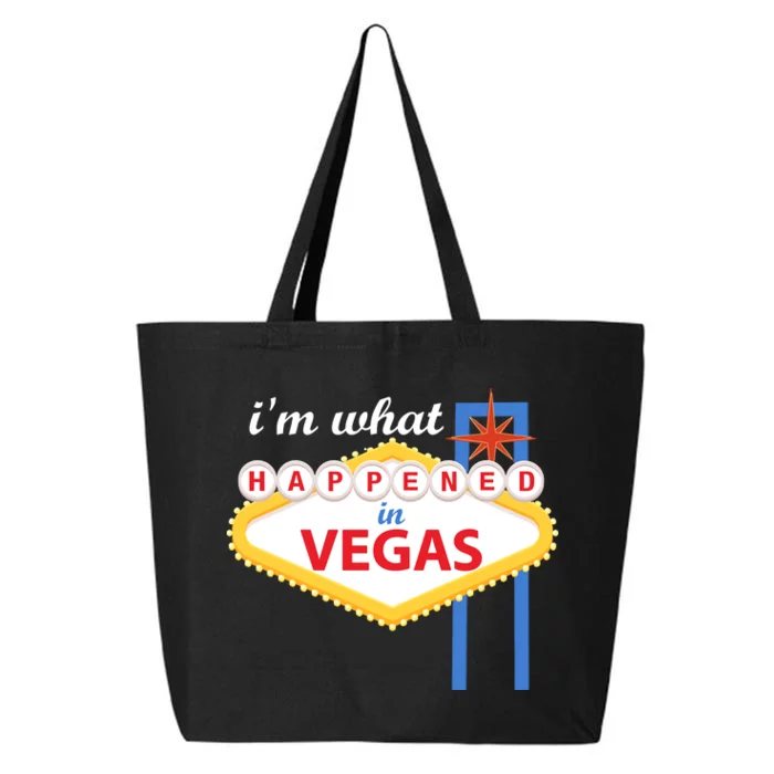 I'm what Happened in Vegas 25L Jumbo Tote