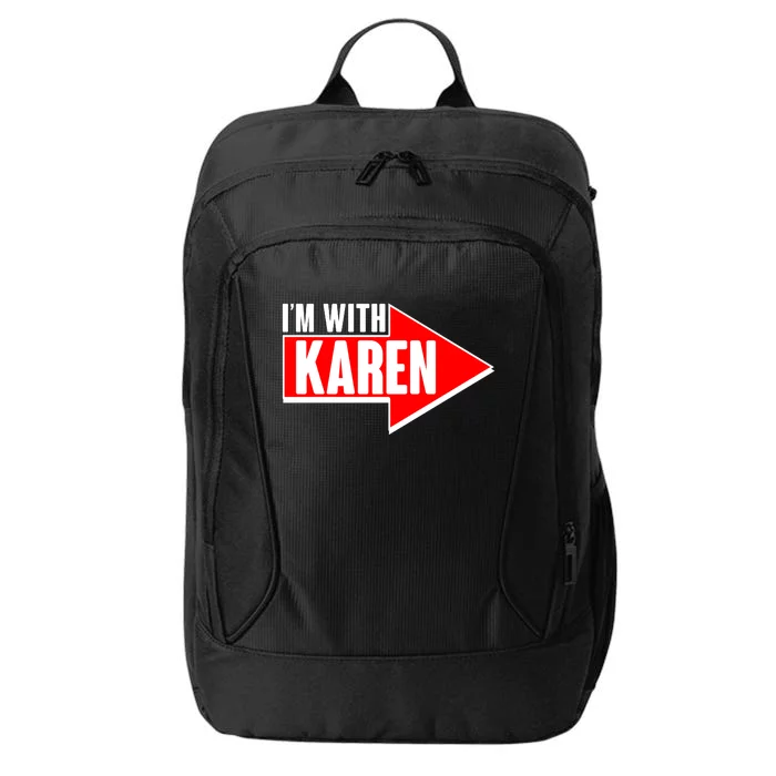 I'm With Karen City Backpack