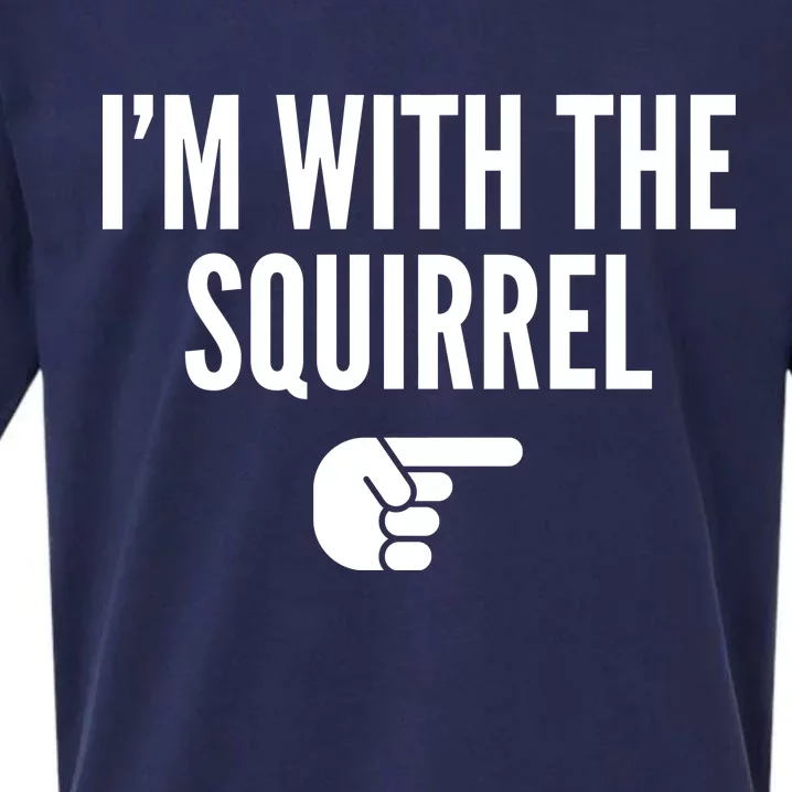 I'm With The Squirrel Costume Sueded Cloud Jersey T-Shirt