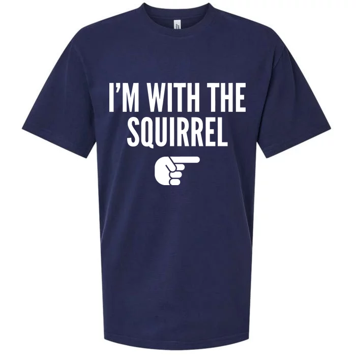 I'm With The Squirrel Costume Sueded Cloud Jersey T-Shirt