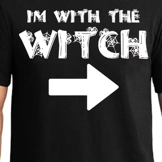 I'm With The Witch Pajama Set