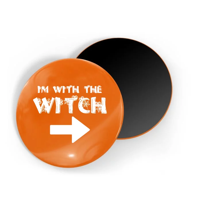 I'm With The Witch Magnet