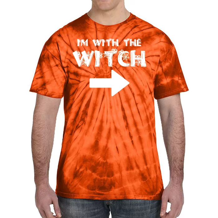 I'm With The Witch Tie-Dye T-Shirt