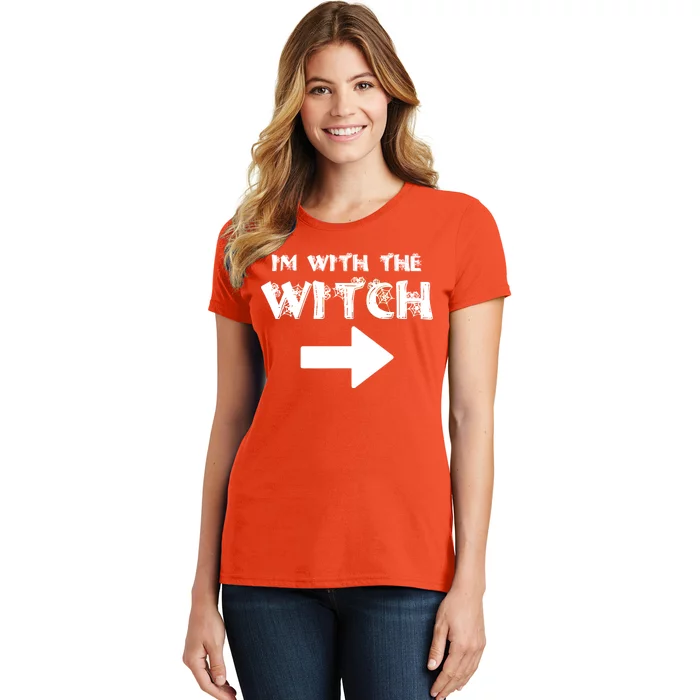 I'm With The Witch Women's T-Shirt