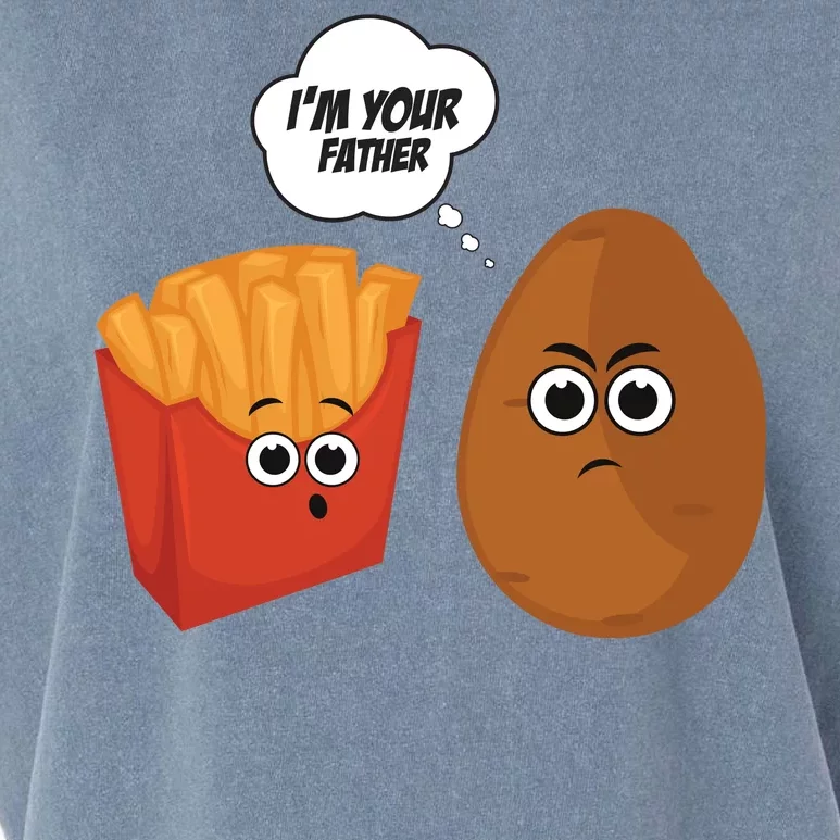 I'm Your Father Potato And Fries Garment-Dyed Women's Muscle Tee