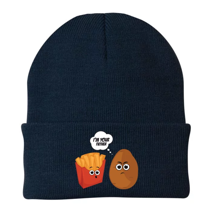 I'm Your Father Potato And Fries Knit Cap Winter Beanie