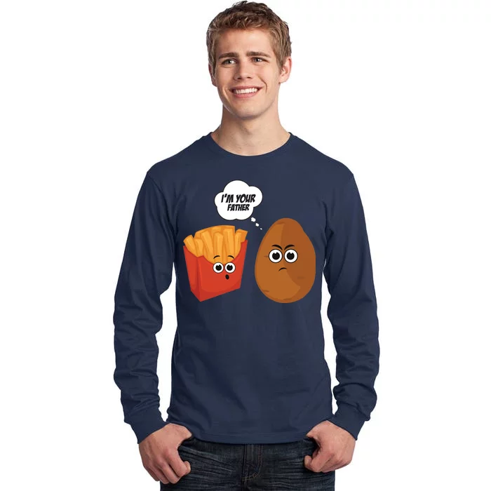 I'm Your Father Potato And Fries Tall Long Sleeve T-Shirt