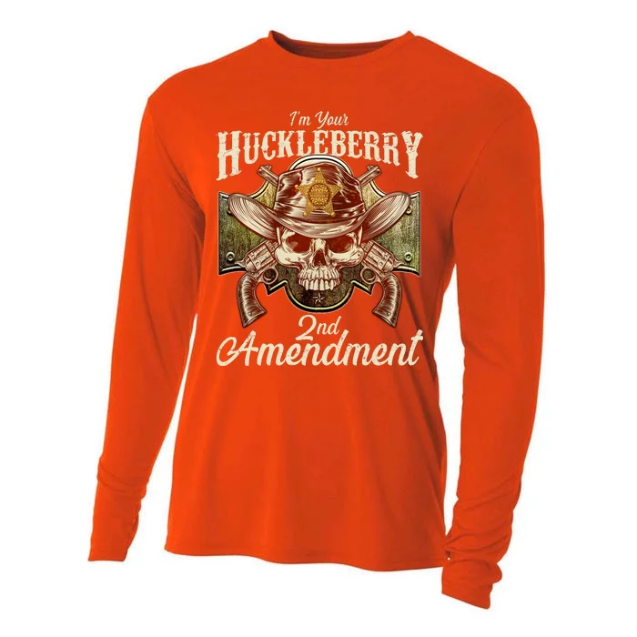 I'm Your Huckleberry 2nd Amendment Cooling Performance Long Sleeve Crew