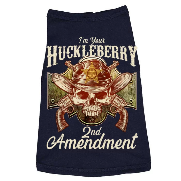 I'm Your Huckleberry 2nd Amendment Doggie Tank