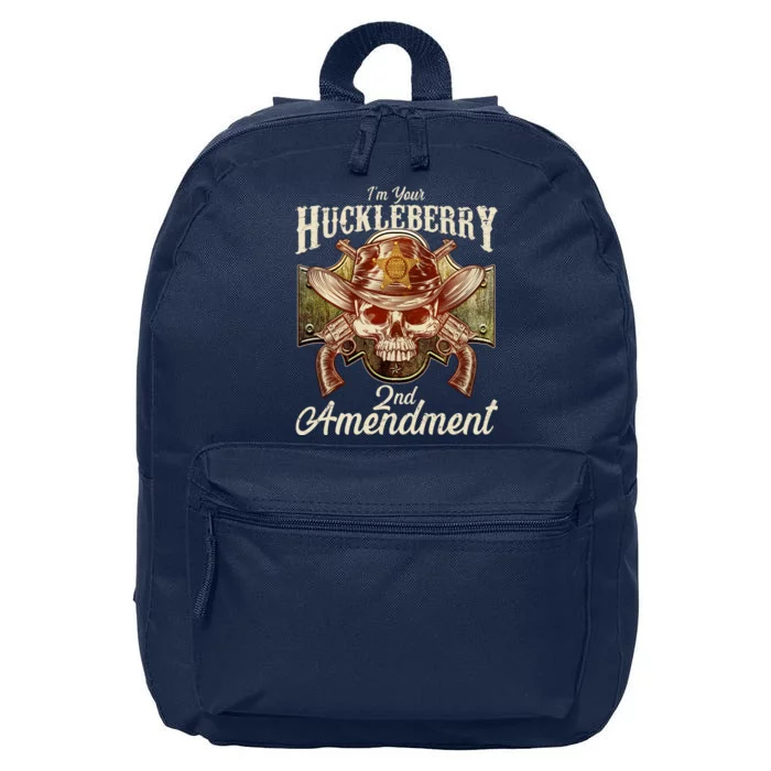 I'm Your Huckleberry 2nd Amendment 16 in Basic Backpack