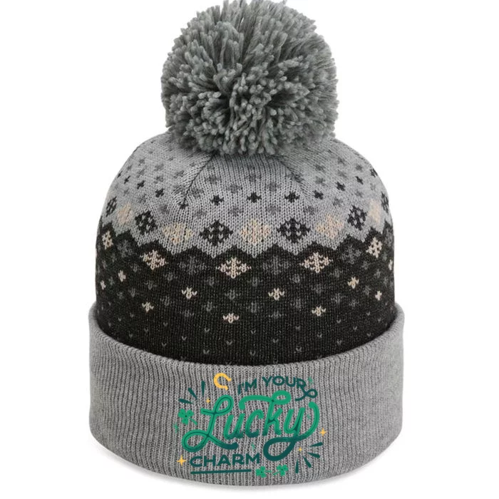 I'm Your Lucky Charm The Baniff Cuffed Pom Beanie