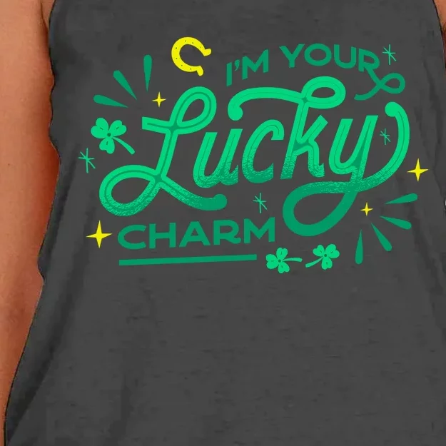 I'm Your Lucky Charm Women's Knotted Racerback Tank