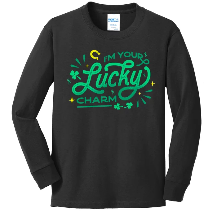 I'm Your Lucky Charm Kids Long Sleeve Shirt