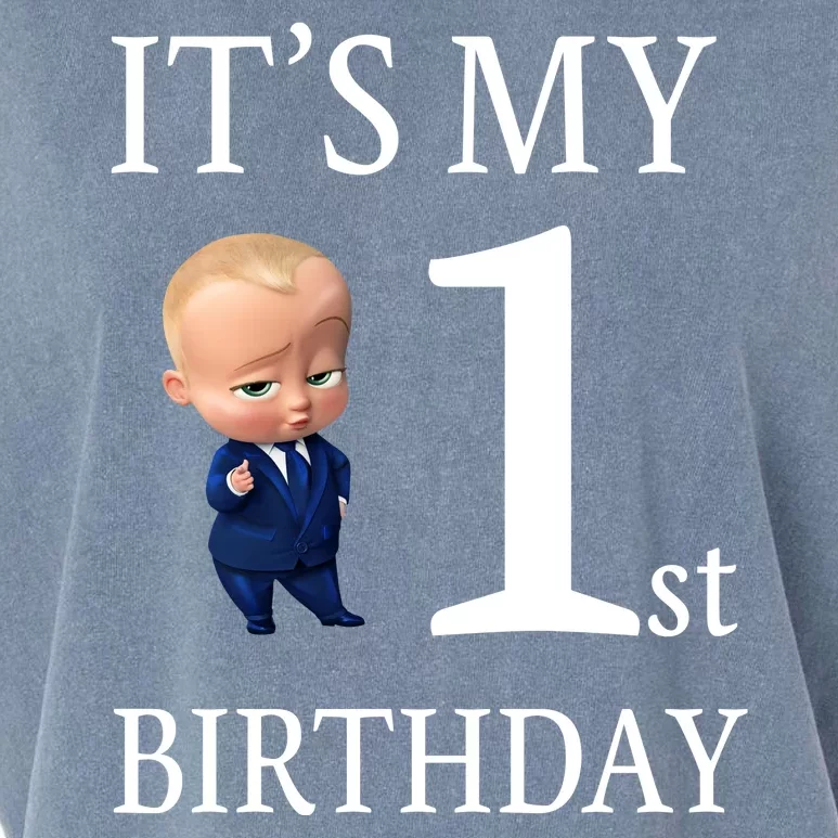 It's My 1st Birthday Garment-Dyed Women's Muscle Tee