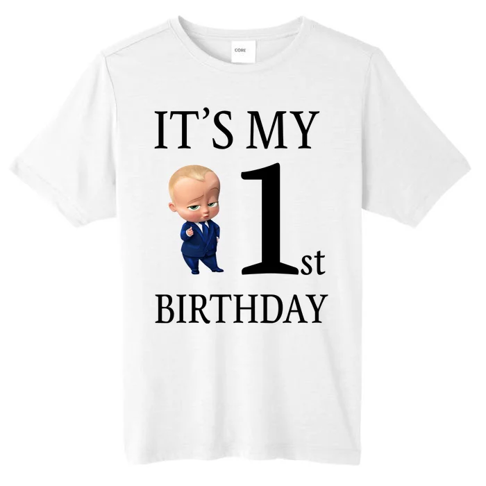 It's My 1st Birthday ChromaSoft Performance T-Shirt