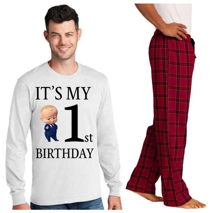 It's My 1st Birthday Long Sleeve Pajama Set