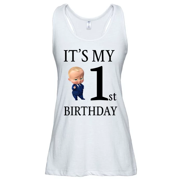 It's My 1st Birthday Ladies Essential Flowy Tank