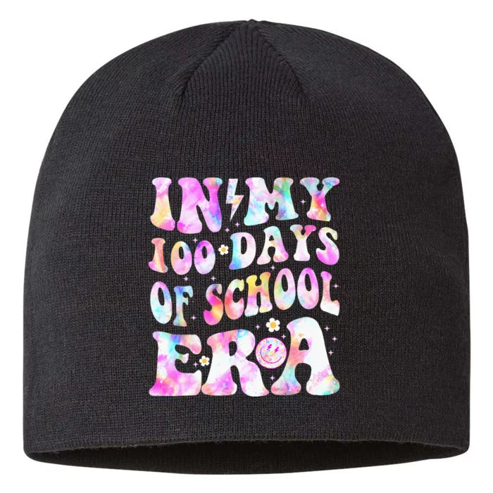 In My 100 Days Of School Era Retro Smile 100th Day Of School 8 1/2in Sustainable Knit Beanie