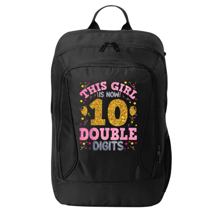 It's My 10th Birthday | This Girl Is Now 10 Years Old City Backpack