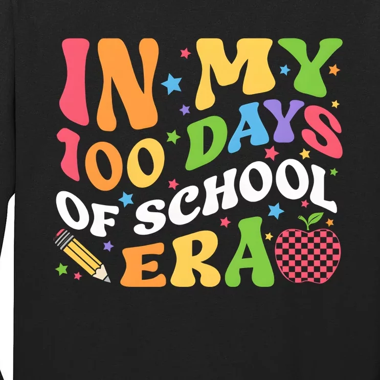 In My 100 Days Of School Era Back To School Tall Long Sleeve T-Shirt