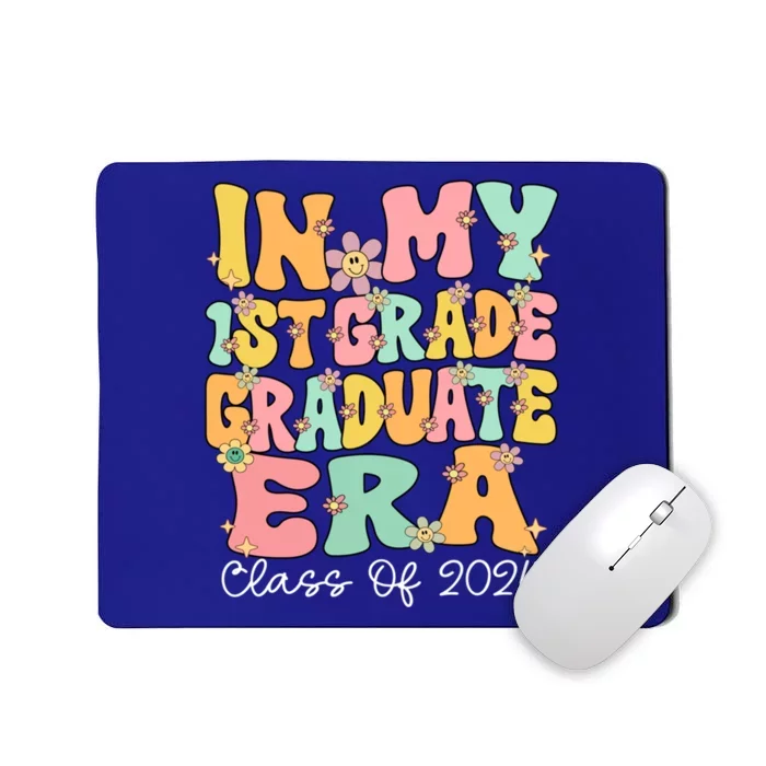 In My 1st Grade Graduate Era Groovy Last Day Of First Grade Gift Mousepad