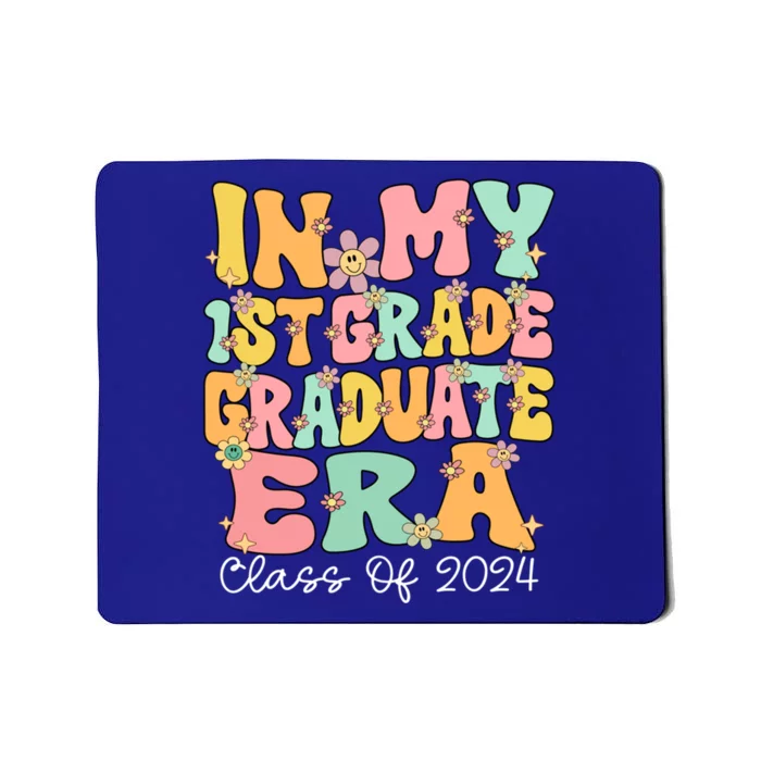 In My 1st Grade Graduate Era Groovy Last Day Of First Grade Gift Mousepad