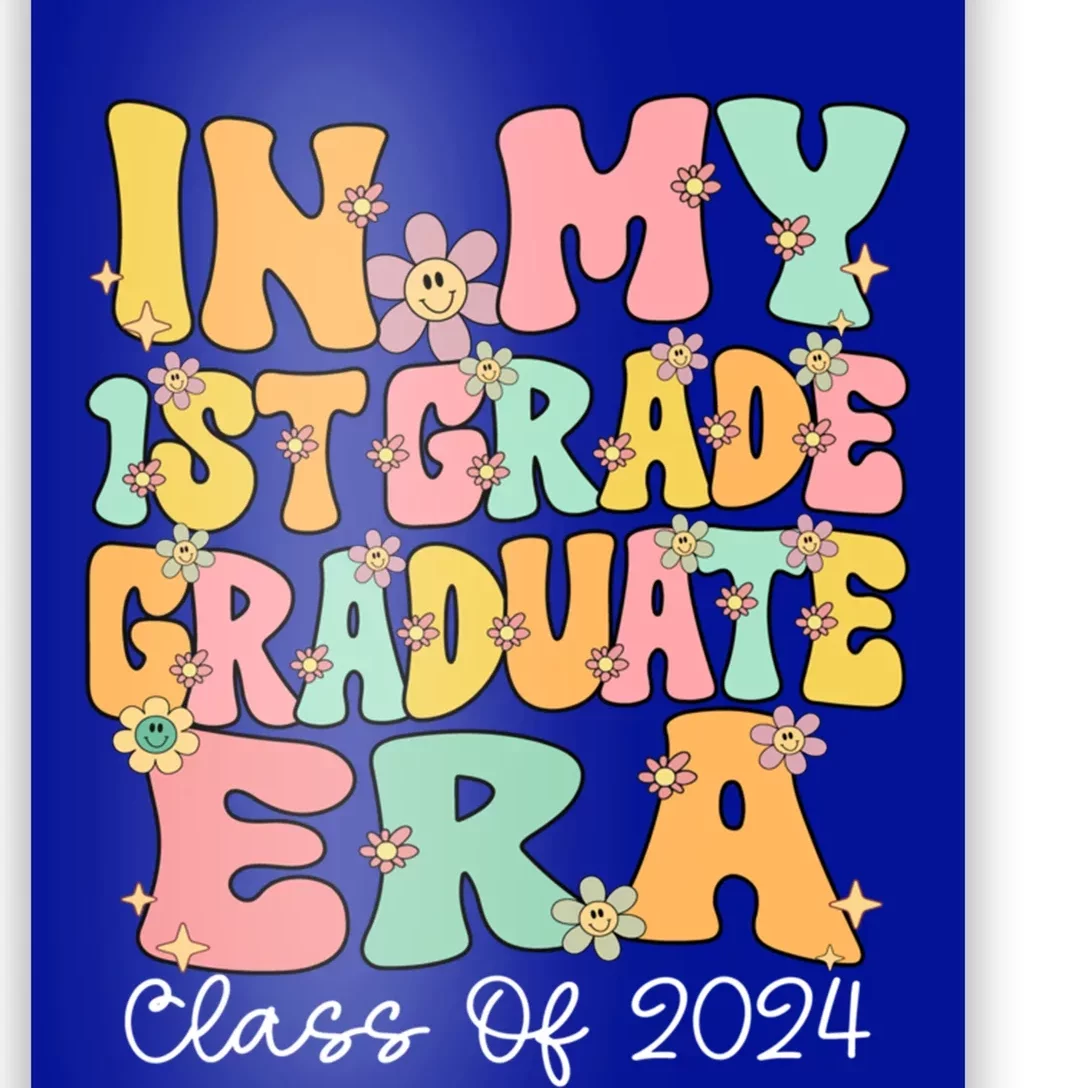 In My 1st Grade Graduate Era Groovy Last Day Of First Grade Gift Poster