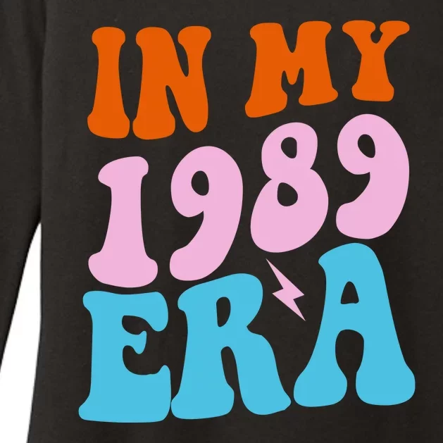 In My 1989 Era Groovy Retro Womens CVC Long Sleeve Shirt