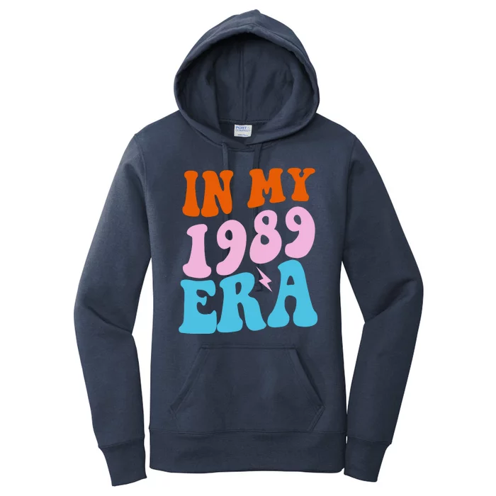 In My 1989 Era Groovy Retro Women's Pullover Hoodie