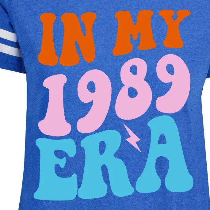 In My 1989 Era Groovy Retro Enza Ladies Jersey Football T-Shirt