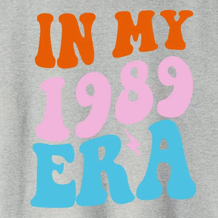 In My 1989 Era Groovy Retro Women's Crop Top Tee