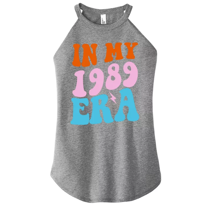 In My 1989 Era Groovy Retro Women’s Perfect Tri Rocker Tank