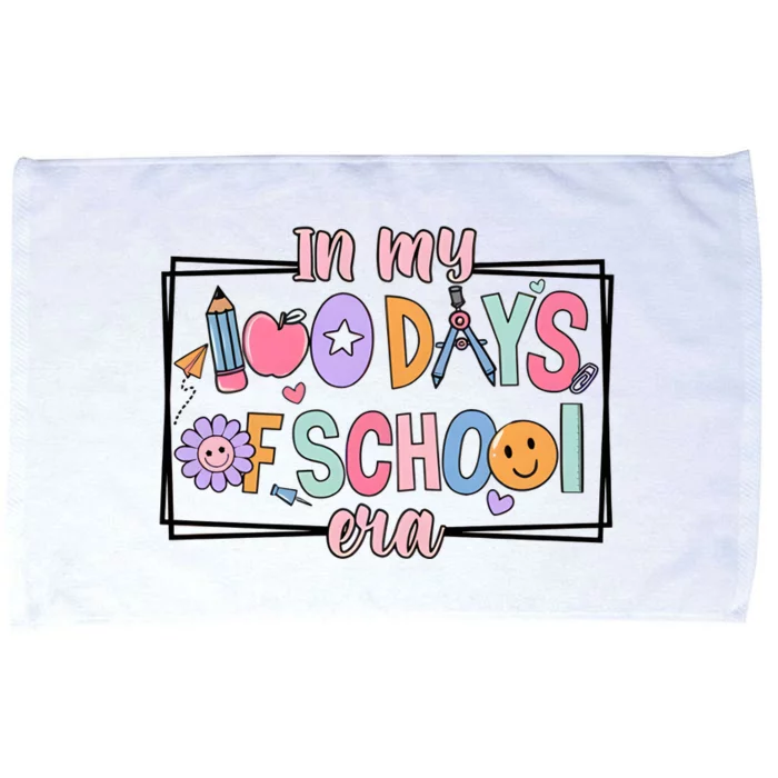 In My 100 Days Of School Era Back To School Microfiber Hand Towel