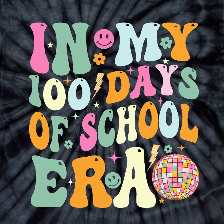 In My 100 Days Of School Era Teacher Tie-Dye T-Shirt