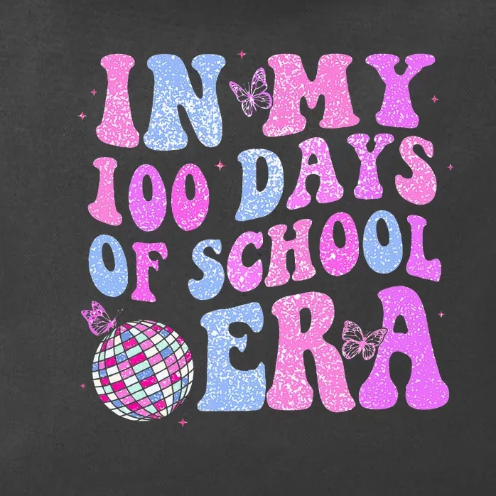 In My 100 Days Of School Era Retro Disco 100th Day Of School Zip Tote Bag