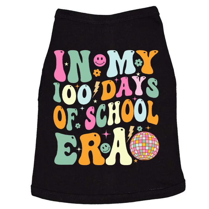 In My 100 Days Of School Era Teacher 100 Days Of School Doggie Tank