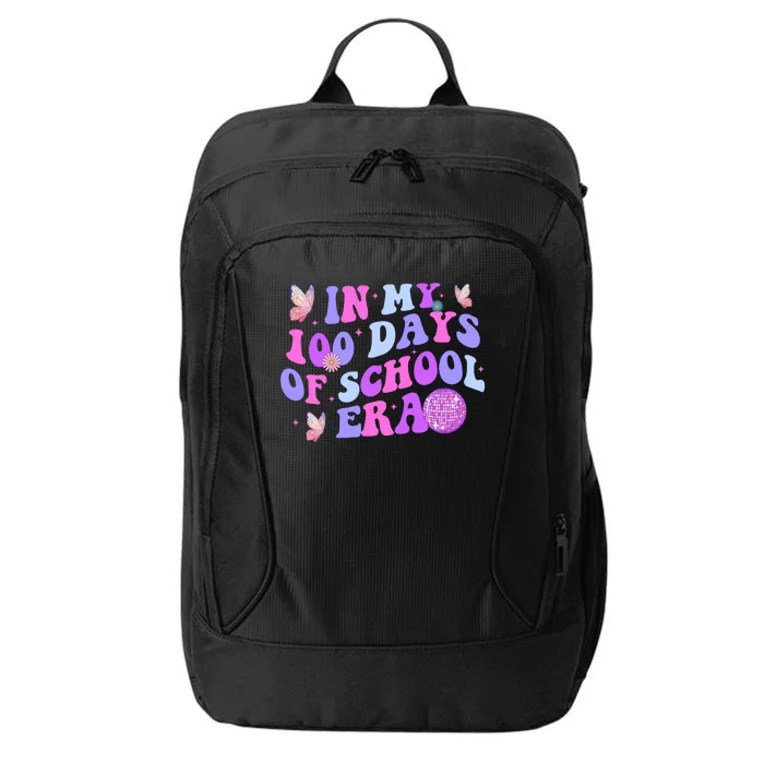 In My 100 Days Of School Era Retro Disco 100th Day Of School City Backpack