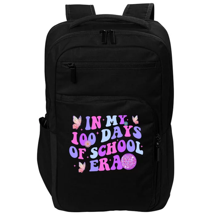 In My 100 Days Of School Era Retro Disco 100th Day Of School Impact Tech Backpack