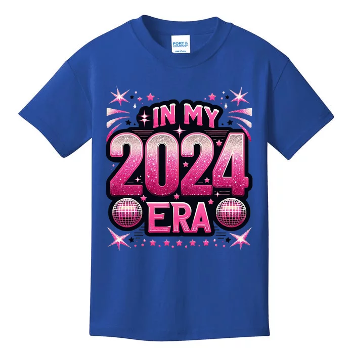 In My 2024 Era Happy New Year 2024 Matching Party Kids T-Shirt