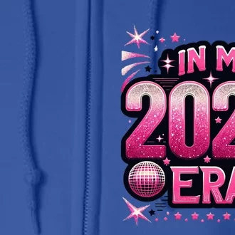 In My 2024 Era Happy New Year 2024 Matching Party Full Zip Hoodie