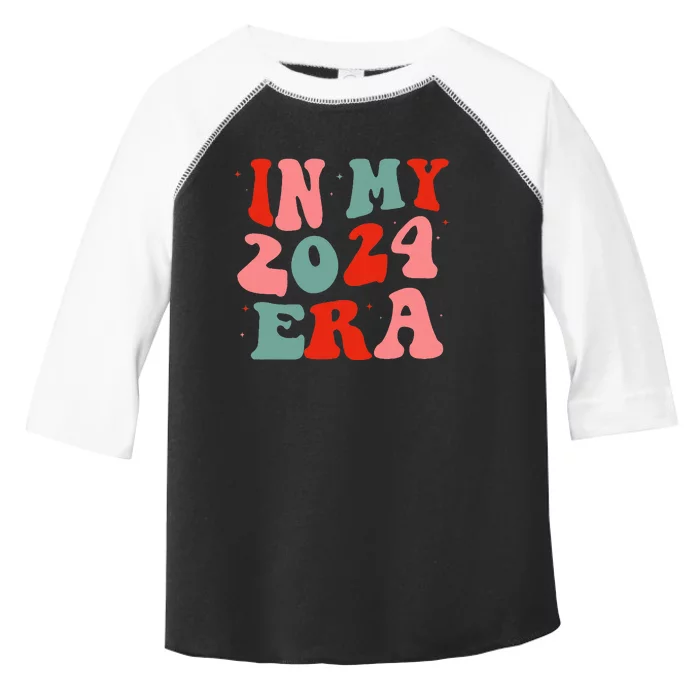 In My 2024 Era New Years Eve Party Happy New Year Toddler Fine Jersey T-Shirt