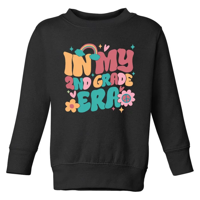 In My 2nd Grade Era Second Grade Teacher Toddler Sweatshirt