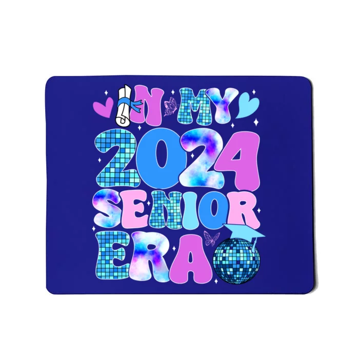 In My 2024 Senior Era Graduate Tie Dye Last Day Of School Cute Gift Mousepad