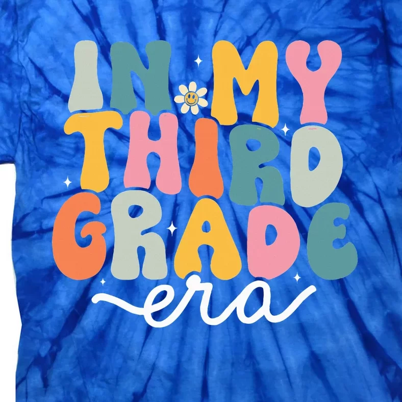 In My 3rd Grade Era Groovy Third Grade Teacher Retro Tie-Dye T-Shirt