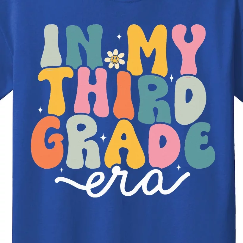 In My 3rd Grade Era Groovy Third Grade Teacher Retro Kids T-Shirt