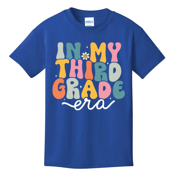 In My 3rd Grade Era Groovy Third Grade Teacher Retro Kids T-Shirt