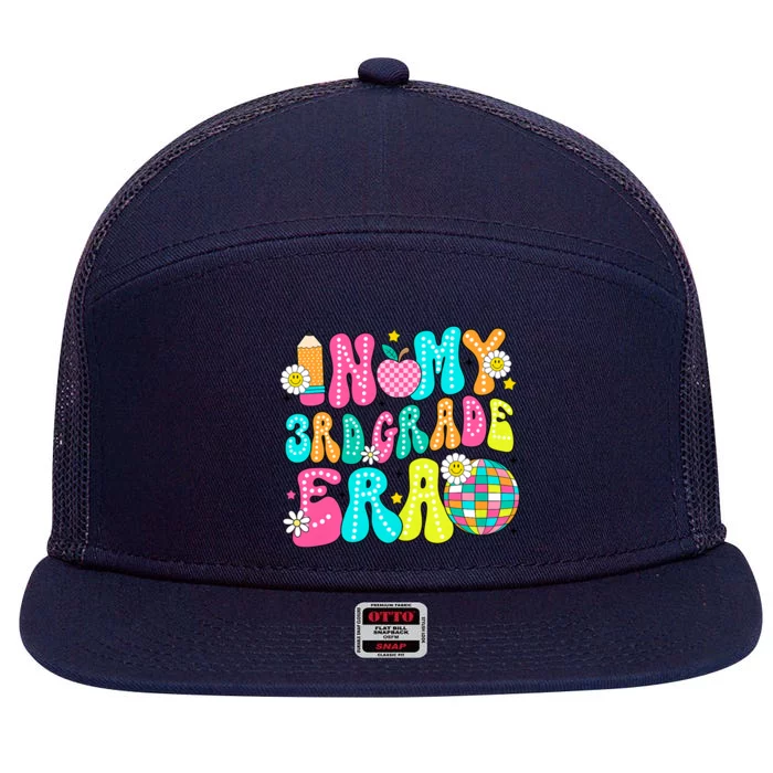 In My 3rd Grade Era First Day Of School Back To School 7 Panel Mesh Trucker Snapback Hat