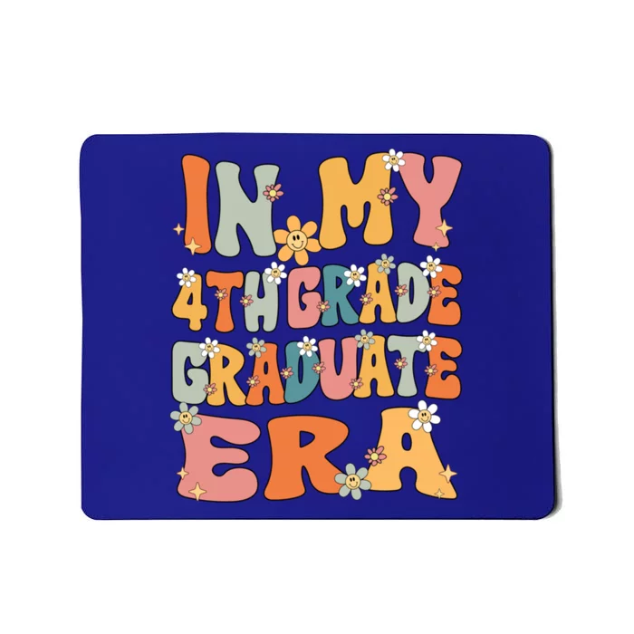 In My 4th Grade Graduate Era Groovy Last Day Of Fourth Grade Cute Gift Mousepad