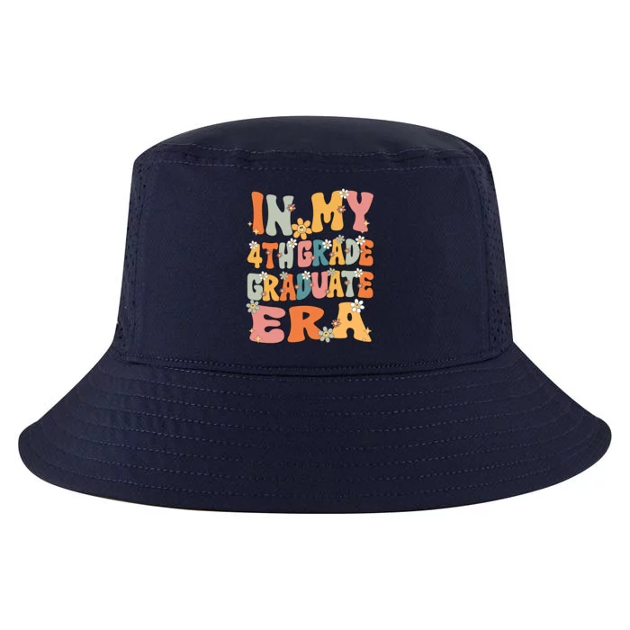 In My 4th Grade Graduate Era Groovy Last Day Of Fourth Grade Cute Gift Cool Comfort Performance Bucket Hat